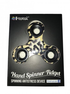 i-Total CM3113BI Fidget Spinner pörgettyű párduc mintás (1237275)