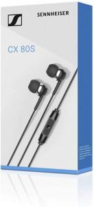 Sennheiser CX 80S fülhallgató fekete (508896)