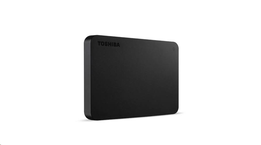 4TB Toshiba 2.5" Canvio Basics USB-C külső winchester fekete (HDTB440EKCCA)