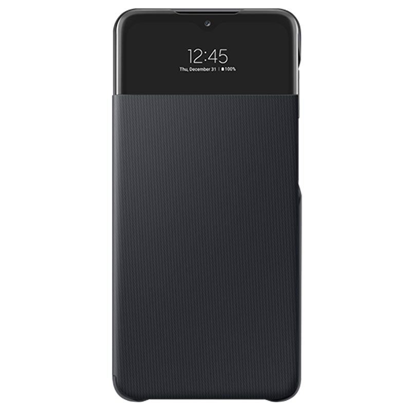 Samsung Galaxy A32 Smart S View Wallet flip tok fekete (EF-EA325PBEGEE)