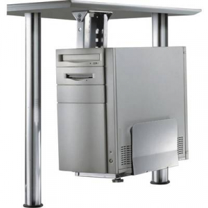 Asztal alá szerelhető számítógépház tartó, max. 30 kg, NewStar CPU D200SILVER