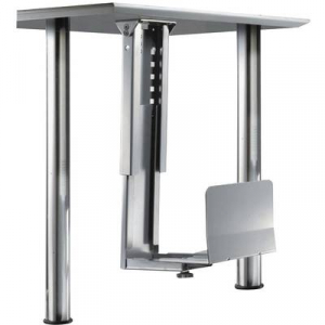 Asztal alá szerelhető számítógépház tartó, max. 30 kg, NewStar CPU D200SILVER