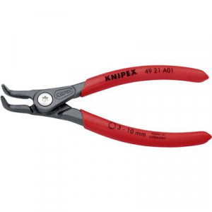 KNIPEX precíziós biztosítógyűrű fogó külső gyűrűkhöz, 3-10 mm, 49 11/49 21 A01