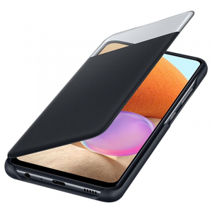 Samsung Galaxy A32 Smart S View Wallet flip tok fekete (EF-EA325PBEGEE)