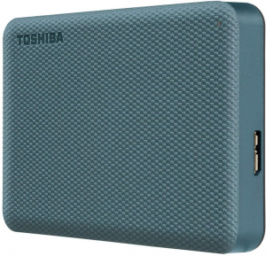 4TB Toshiba 2.5" Canvio Advance külső winchester zöld (HDTCA40EG3CA)