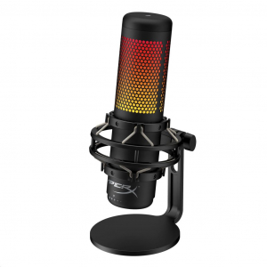 HyperX QuadCast S asztali mikrofon fekete (HMIQ1S-XX-RG/G / 4P5P7AA)
