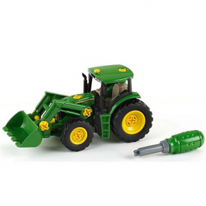 Klein Toys John Deere szerelhető markolós traktor