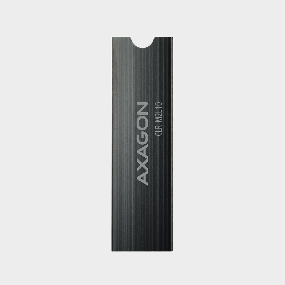 Axagon CLR-M2L10 passzív M.2 SSD hűtőborda fekete