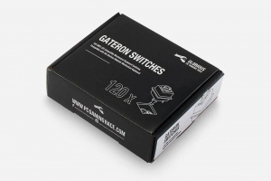 Glorious mechanikus billentyűzet cserekapcsoló szett Gateron Clear 120db (GAT-CLEAR)