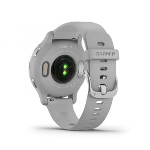 Garmin Venu 2S okosóra világosszürke, ezüst kerettel (010-02429-12)