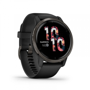 Garmin Venu 2 okosóra fekete, szürke kerettel (010-02430-11)