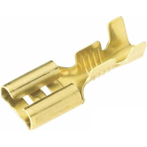 Tracon 0,8x4,8mm szigeteletlen csúszó saru 100db (CS5)