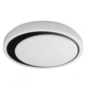 Ledvance Ceiling Moon Smart + Wifi áll.színhőm.vezérelhető mennyezeti okos lámpa 480mm fekete (4058075486386)