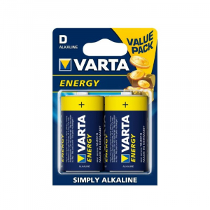 Varta Energy LR20 Góliát elem D, alkáli mangán 1,5V (2 db)