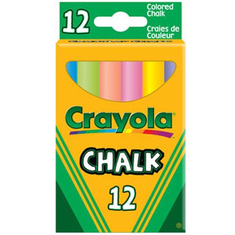 Crayola Táblakréta 12 db-os szines
