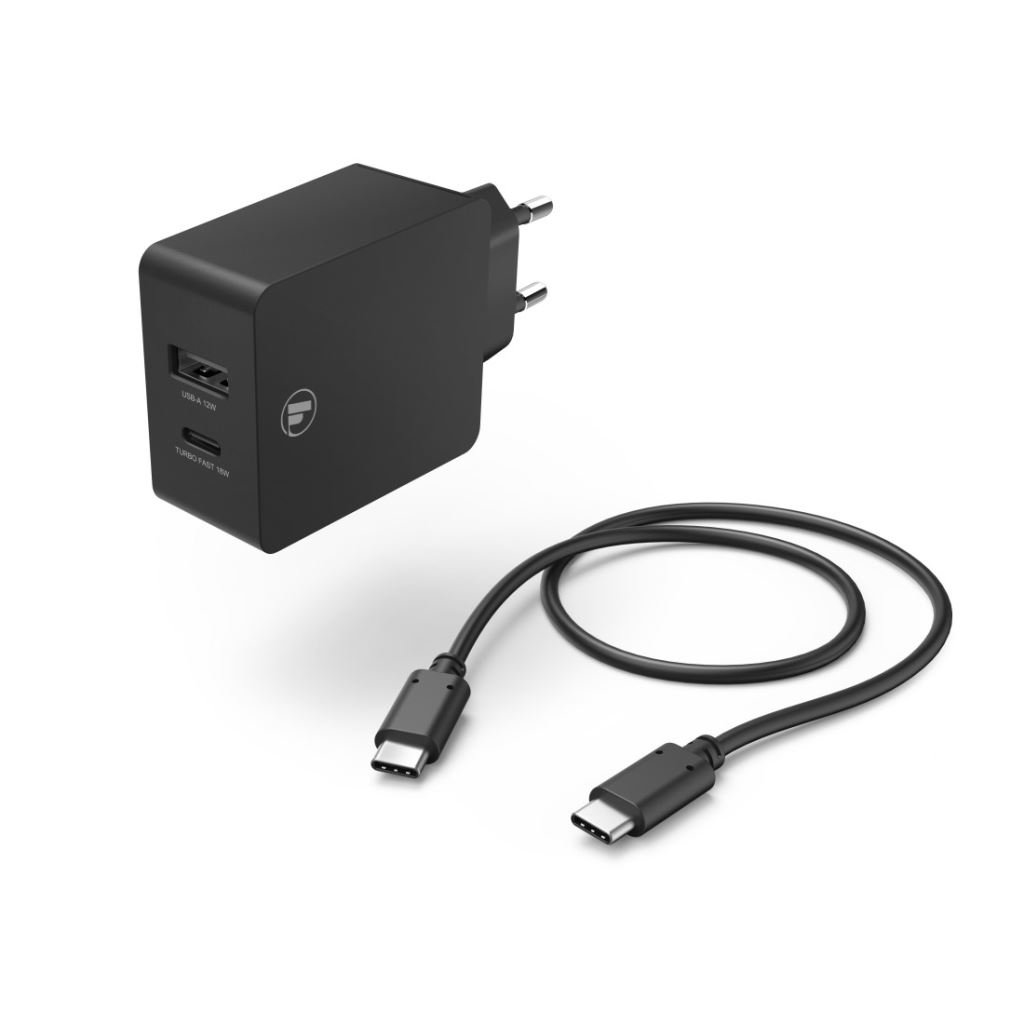 Hama USB-A / USB-C PD/QC 30W univerzális hálózati töltő szett (210521)