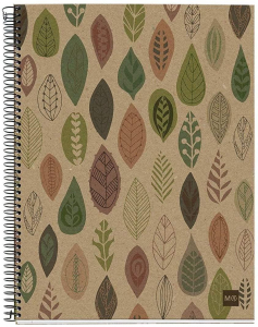 Miquelrius Ecoleaves A4 kockás spirálfüzet (A15289ELE87)