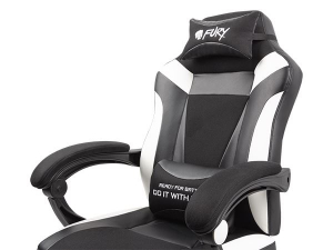 Fury Avenger M+ gaming szék fekete-fehér (NFF-1710)
