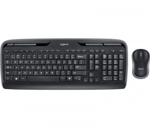 Logitech MK330 vezeték nélküli német billentyűzet + egér (920-008533)