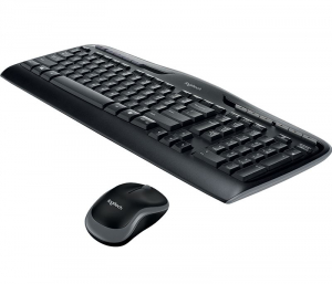 Logitech MK330 vezeték nélküli német billentyűzet + egér (920-008533)