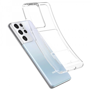 Spigen Crystal Slot Samsung Galaxy S21 Ultra 5G tok átlátszó (ACS02581)
