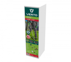 Verto 50G490 benzines fűkasza kiegészítőkkel 1.4kW