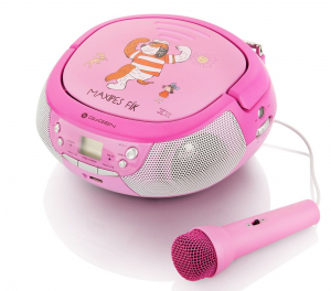 GOGEN GOGMAXIPREHRAVACP gyermek rádió CD/MP3/USB funkcióval rózsaszín