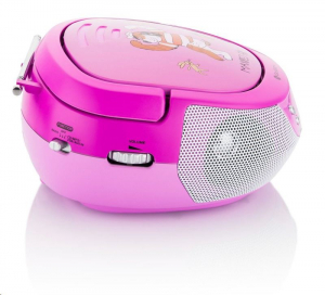 GOGEN GOGMAXIPREHRAVACP gyermek rádió CD/MP3/USB funkcióval rózsaszín