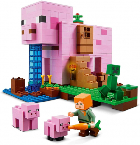 Lego Minecraft A malac háza (21170)