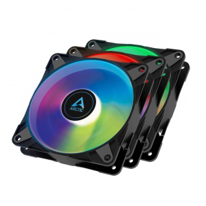 Arctic P12 PWM PST A-RGB ház hűtő ventilátor 12cm 3db (ACFAN00232A)