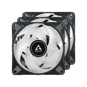 Arctic P12 PWM PST A-RGB ház hűtő ventilátor 12cm 3db (ACFAN00232A)