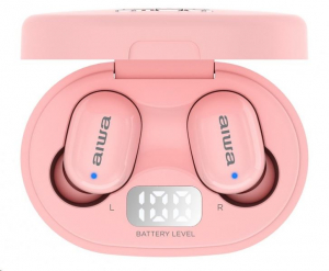 Aiwa EBTW-150PK Bluetooth fülhallgató rózsaszín