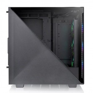 Thermaltake Divider 300 TG ARGB táp nélküli ablakos ház fekete (CA-1S2-00M1WN-01)