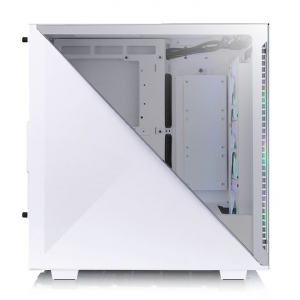 Thermaltake Divider 300 TG Snow ARGB t&aacute;p n&eacute;lk&uuml;li ablakos h&aacute;z feh&eacute;r (CA-1S2-00M6WN-01)