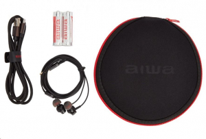 Aiwa PCD-810BK hordozható CD lejátszó fekete