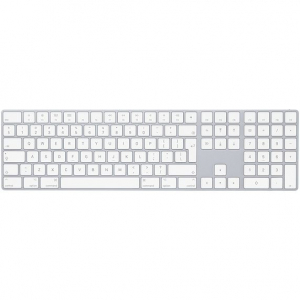 Apple Magic Keyboard számbillentyűzettel UK ezüst  (MQ052Z/A)