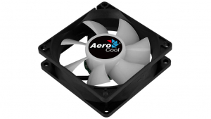 Aerocool Frost 8 ház hűtő ventilátor 8cm FRGB LED (ACF1-FS10117.11)