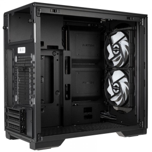 Phanteks Eclipse P200 Air Tempered Glass táp nélküli ház fekete (PH-EC200ATG_DBK01)