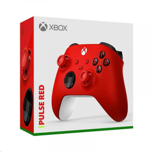 Microsoft Xbox Series X/S vezeték nélküli kontroller piros-fehér (QAU-00012)