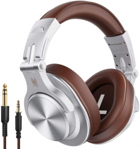 OneOdio A70 Bluetooth fejhallgató ezüst