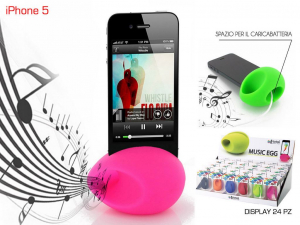 i-Total CM2319 Music Egg 2in1 mobiltartó és hangszóró
