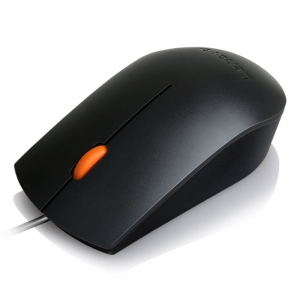 Lenovo 300 egér fekete USB (GX30M39704)