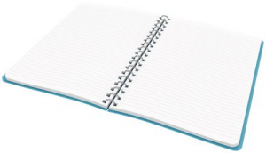 Leitz Cosy Soft Touch spirálfüzet, vonalas nyugodt kék (45270061)