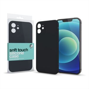 Xpro Soft Touch Silicone Case Slim Apple Iphone 11 Pro Max készülékhez Fekete tok