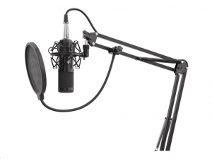 natec Genesis Radium 300 XLR karos mikrofon pop filterrel fekete (NGM-1695)