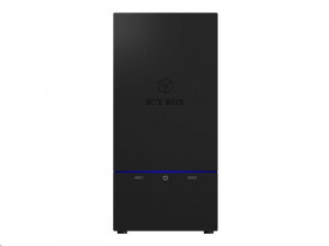 RaidSonic ICY BOX IB-RD3621U3 2x3.5" külső RAID ház fekete