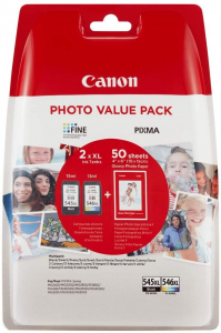 Canon PG-545XL+CL-546XL patron Multipack + fotópapír (8286B006)