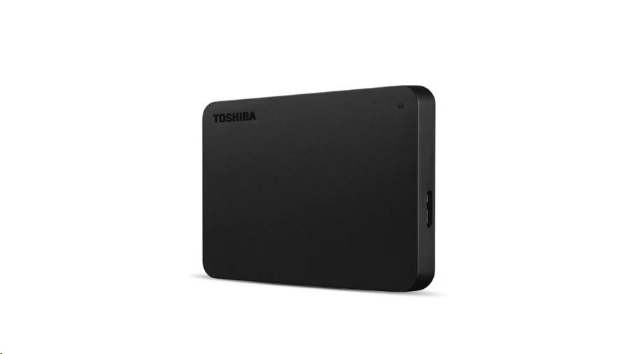 4TB Toshiba 2.5" Canvio Basics USB-C külső winchester fekete (HDTB440EKCCA)