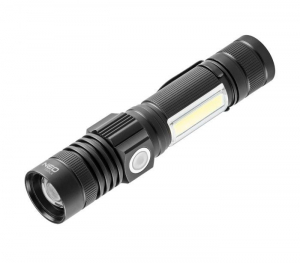 Neo Tools 99-033 Zseblámpa tölthető 2 funkciós USB 800lm CREE T6 LED 10W