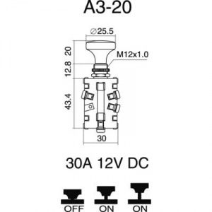 Gépjármű húzókapcsoló, Tru Components A3-20B-SQ